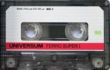 Compact Cassette Universum Super 90 Type I Normal 1984 Europe