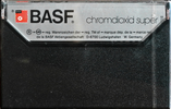 Compact Cassette BASF Chromdioxid Super II 60 "Mustercassette Profis fahren" Type II Chrome 1981 Germany