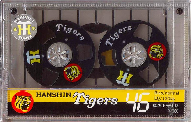 Compact Cassette Hanshin Tigers 46 Type I Normal Taiwan