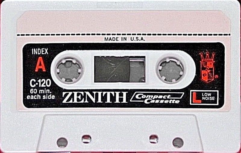 Compact Cassette Zenith L 120 Type I Normal USA