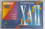 Compact Cassette Conrad XA II 90 Type II Chrome Germany