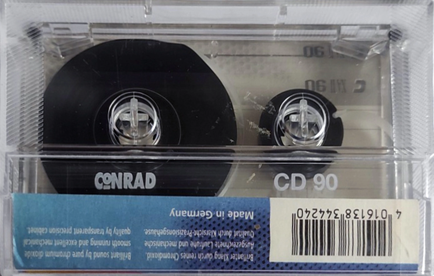 Compact Cassette Conrad XA II 90 Type II Chrome Germany