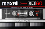 Compact Cassette Maxell XLI 60 Type I Normal 1982 Japan