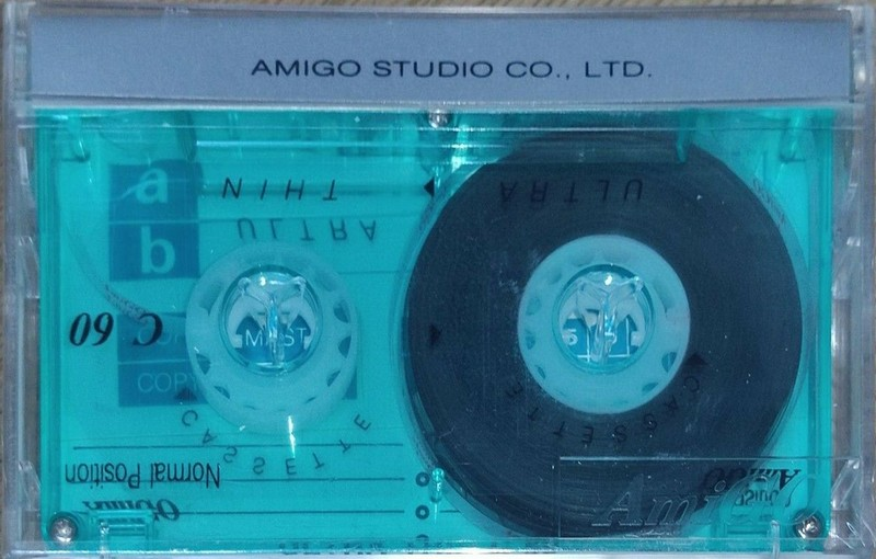 Compact Cassette Amigo 60 Type I Normal Thailand