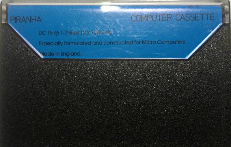 Compact Cassette Piranha DC 15 Computer Cassette UK