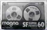 Compact Cassette Magna SF 60 Type I Normal 1984 Europe