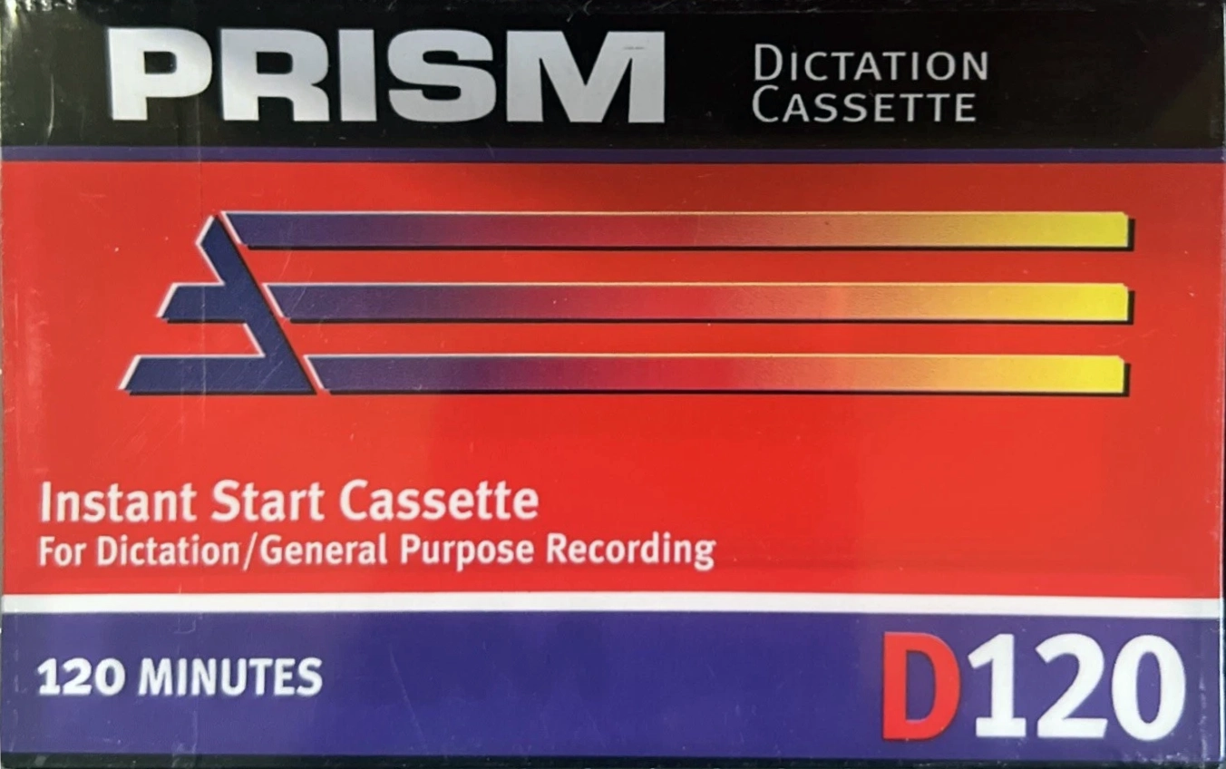 Compact Cassette Prism D 120 Type I Normal USA