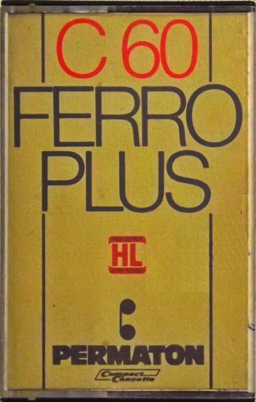 Compact Cassette Permaton Ferro Plus 60 Type I Normal 1978 Europe