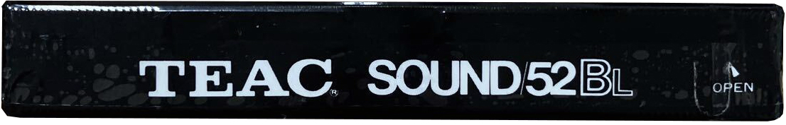 Compact Cassette Teac SOUND 52 "/52BL" Type I Normal 1984 Japan