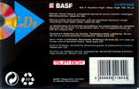 Compact Cassette BASF Record II 74 Type II Chrome 1995 Europe