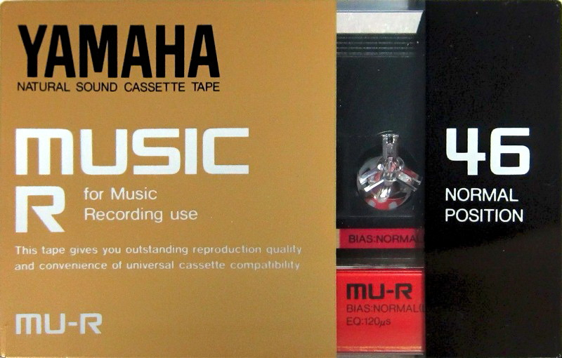 Compact Cassette Yamaha MU-R 46 Type I Normal 1984 Japan