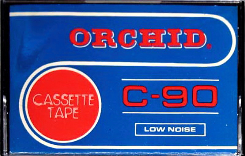 Compact Cassette Orchid 90 Type I Normal Hong Kong