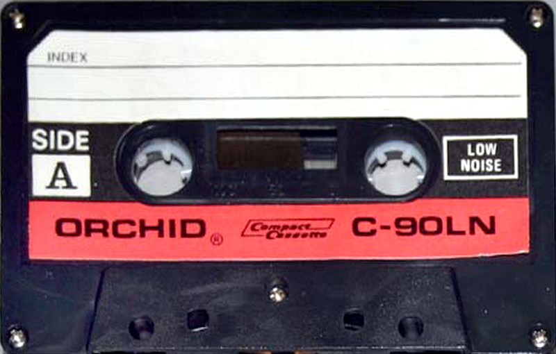 Compact Cassette Orchid 90 Type I Normal Hong Kong