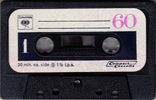 Compact Cassette Columbia 60 Type I Normal 1977 USA