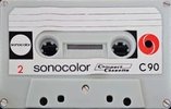 Compact Cassette Sonocolor 90 Type I Normal 1980 Europe