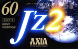 Compact Cassette AXIA J`z 2 60 "JZ2A 60" Type II Chrome 1992 Japan