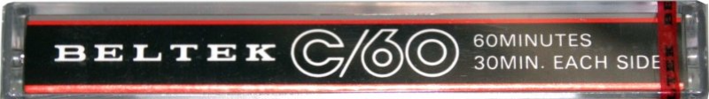 Compact Cassette Beltek 60 Type I Normal 1973 Japan