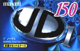 Compact Cassette Maxell UDI / UD1 150 "UD1-150M" Type I Normal 1999 Japan