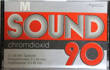 Compact Cassette Sound 90 Type II Chrome Europe