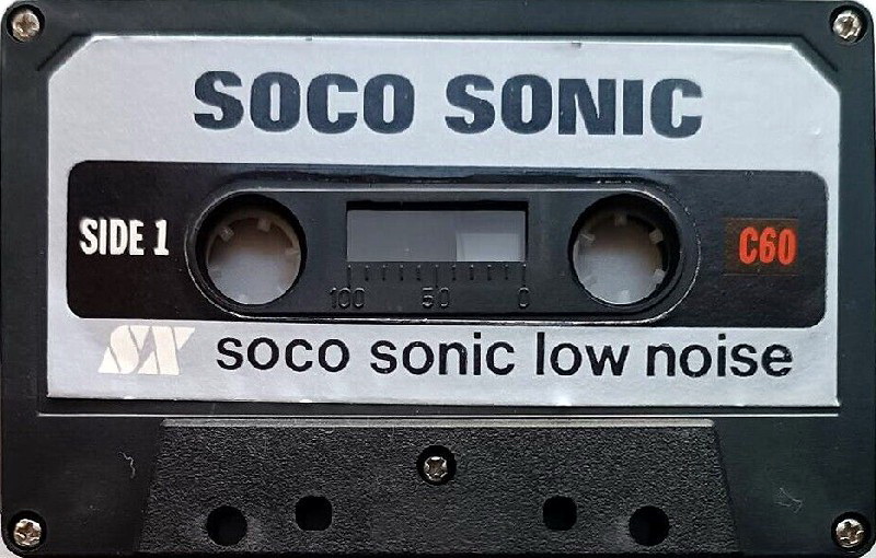 Compact Cassette Soco Sonic 60 "SX" Type I Normal Unknown Country