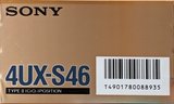 4 pack Sony UX-S 46 Type II Chrome 1988 Japan