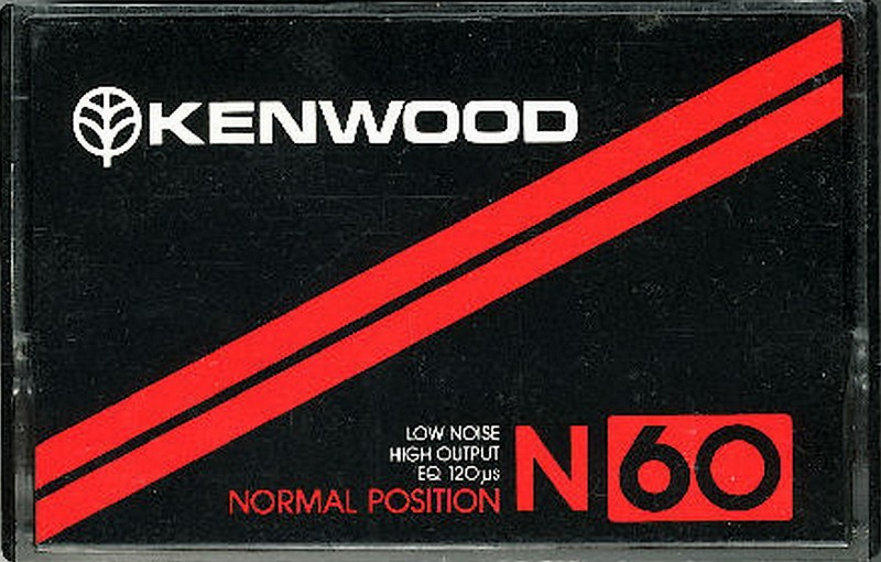 Compact Cassette Kenwood N 60 Type I Normal 1982 Worldwide