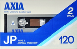 2 pack AXIA JP 120 Type I Normal 1985 Japan