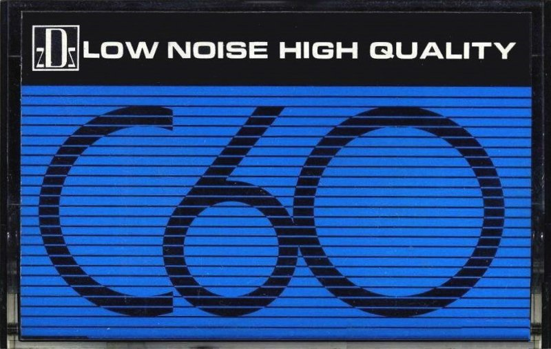 Compact Cassette ZDS 60 Type I Normal 1979 Japan