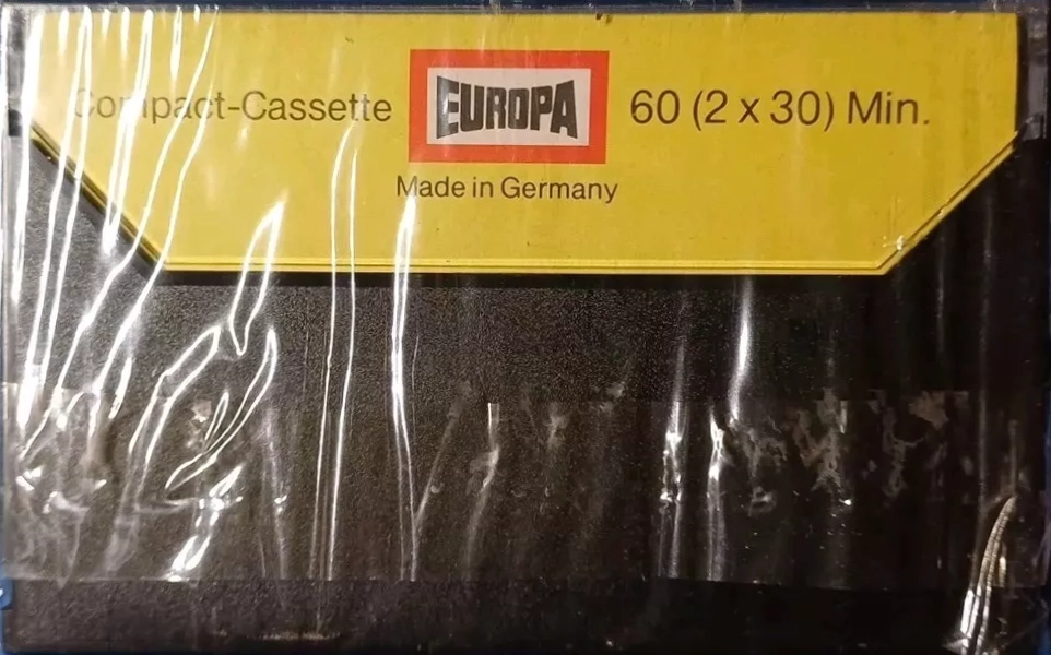 Compact Cassette Europa 60 Type I Normal Germany