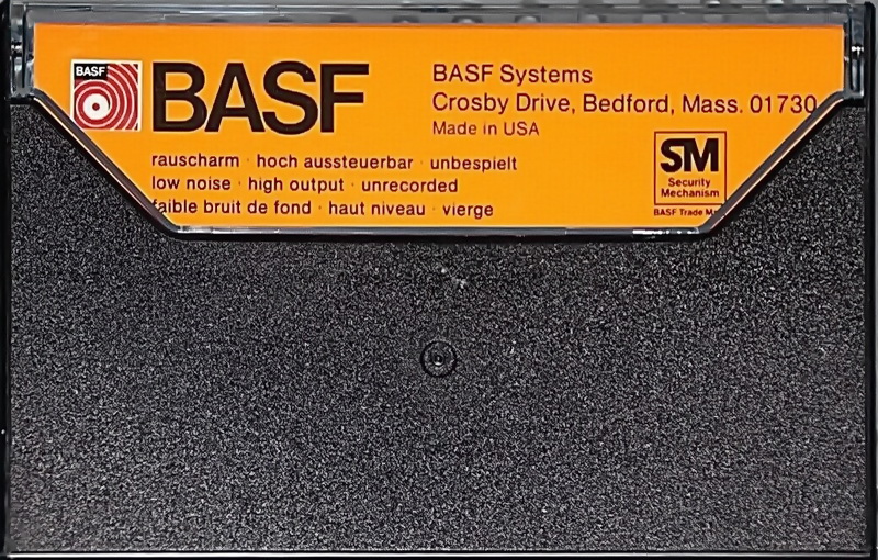 Compact Cassette BASF LH 60 Type I Normal 1978 USA