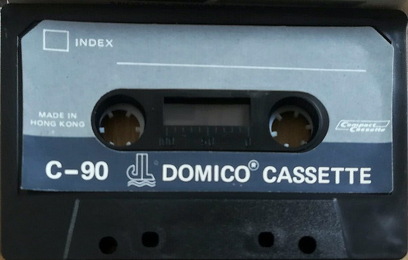 Compact Cassette Domico 90 Type I Normal Hong Kong