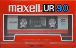 Compact Cassette Maxell UR 90 Type I Normal 1986 USA