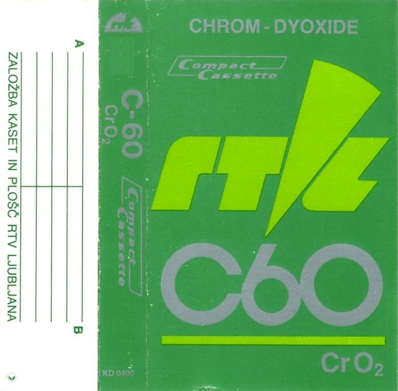 Compact Cassette RTV 90 Type II Chrome Yugoslavia