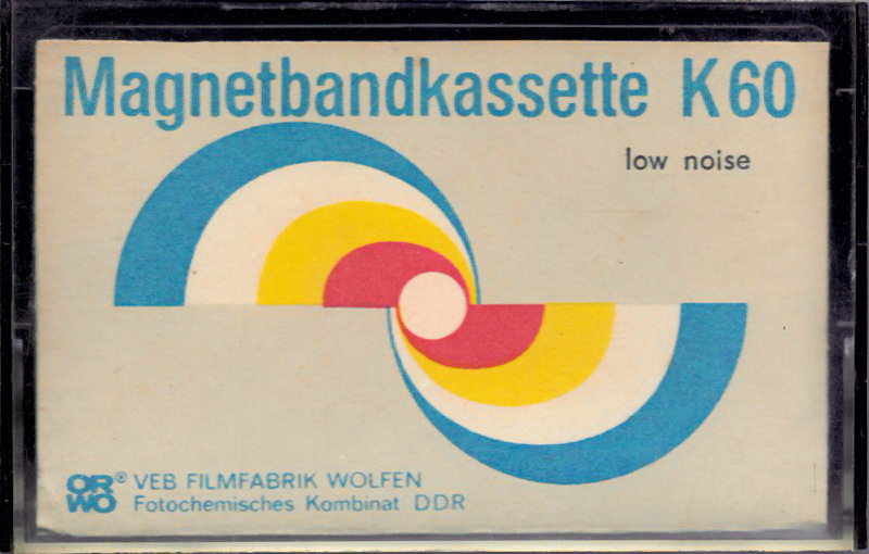 Compact Cassette ORWO 60 Type I Normal 1976 East Germany