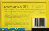 Compact Cassette Memorex Cire I 50 Type I Normal 1991 USA