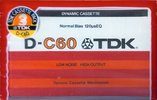 3 pack TDK D 60 Type I Normal 1979 Japan