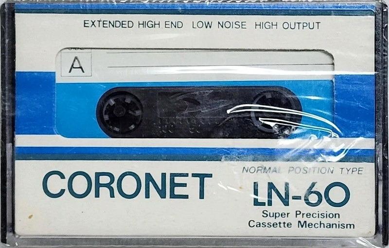 Compact Cassette Coronet LN 60 Type I Normal 1984 USA