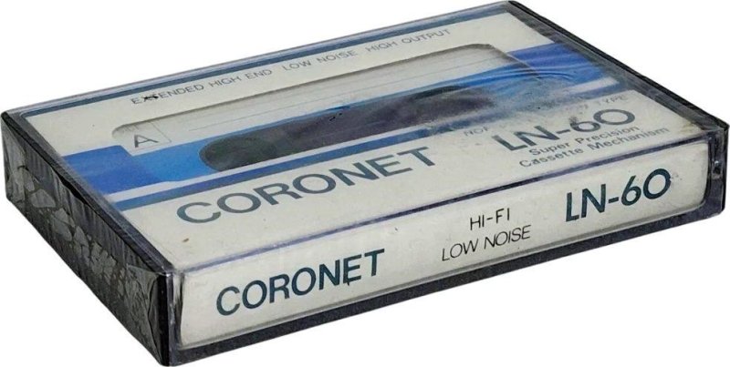 Compact Cassette Coronet LN 60 Type I Normal 1984 USA