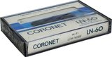 Compact Cassette Coronet LN 60 Type I Normal 1984 USA