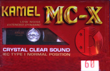 Compact Cassette Kamel MC-X 60 Type I Normal Turkey