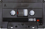 Compact Cassette TDK HX-S 60 Type II Chrome 1986 North America
