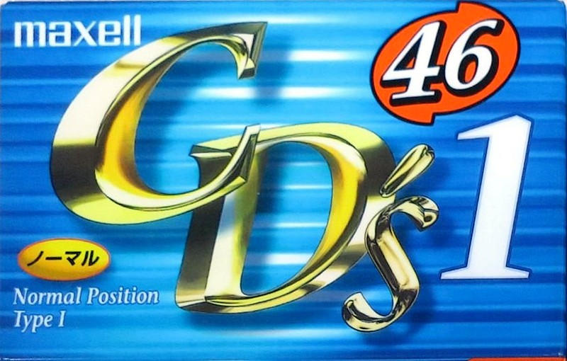 Compact Cassette Maxell CD`s I / CD`s 1 46 "CDS1-46M" Type I Normal 1999 Japan