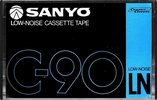 Compact Cassette Sanyo LN 60 Type I Normal 1978 Europe