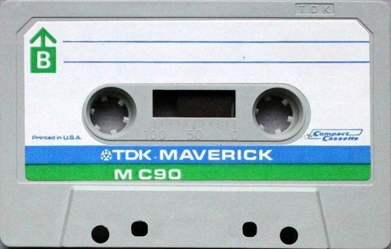 Compact Cassette TDK AV 90 "MC Maverick" Type I Normal 1972 USA