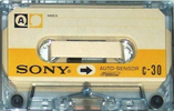 Compact Cassette Sony 30 Type I Normal 1968 USA