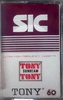Compact Cassette Tony 60 "SIC" Type I Normal Singapore