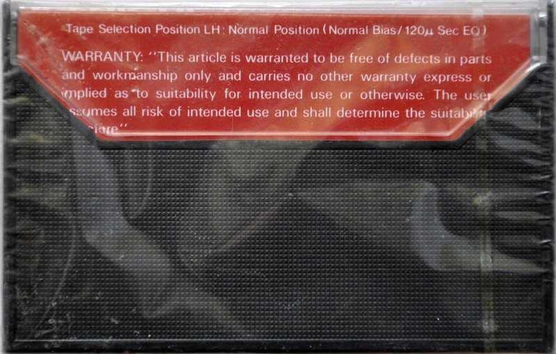 Compact Cassette Kamichi LH 90 "Super Kamichi Cassette" Type I Normal Canada