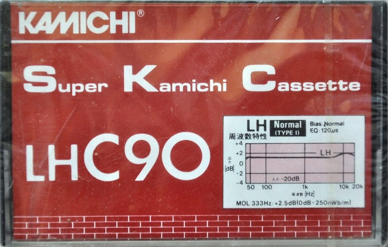 Compact Cassette Kamichi LH 90 "Super Kamichi Cassette" Type I Normal Canada