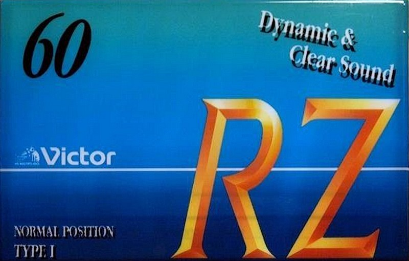 Compact Cassette Victor RZ 60 "RZ-60S" Type I Normal 1996 Japan