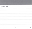 Compact Cassette TDK D 60 "Superior D 63952698C" Type I Normal 2008 North America